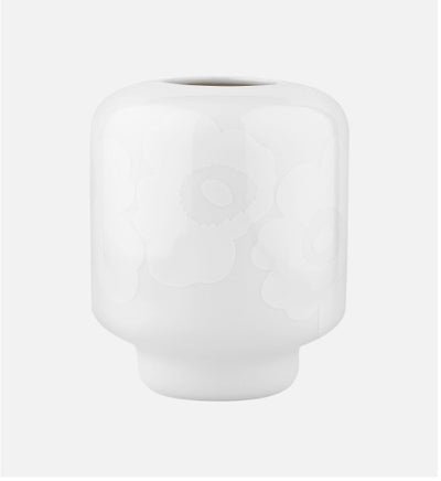 Unikko Ceramic Vase/White
