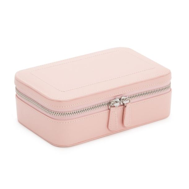 Sophia Travel Zip Case- Blush Pink
