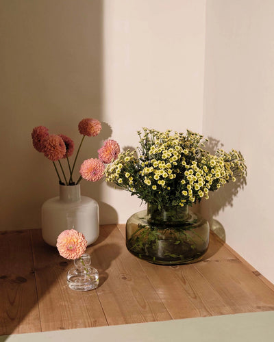 Flower Vase/ Clear