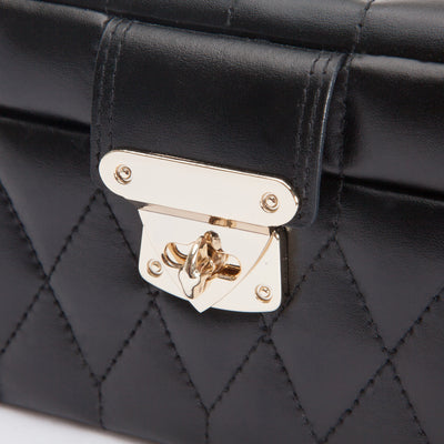 Caroline Small Jewelry Case (Black) - Lauren Sigman Collection