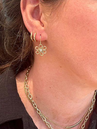 Gerber Diamond Earrings (Studs or Hanging)