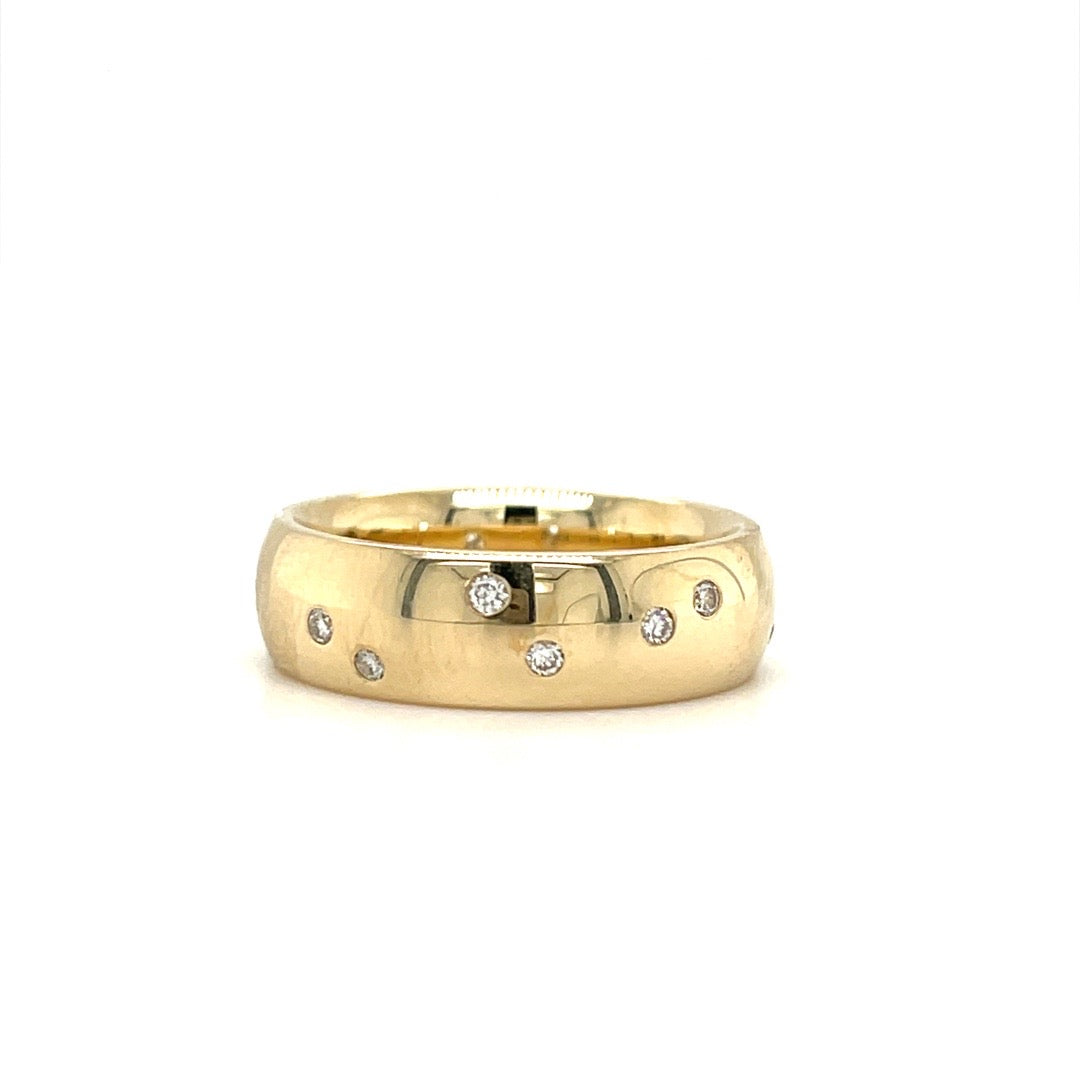 Diamond Scatter Band/6mm wide
