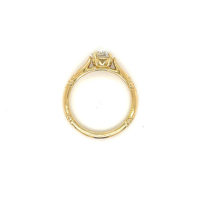 Antique Rose Cut Diamond Ring