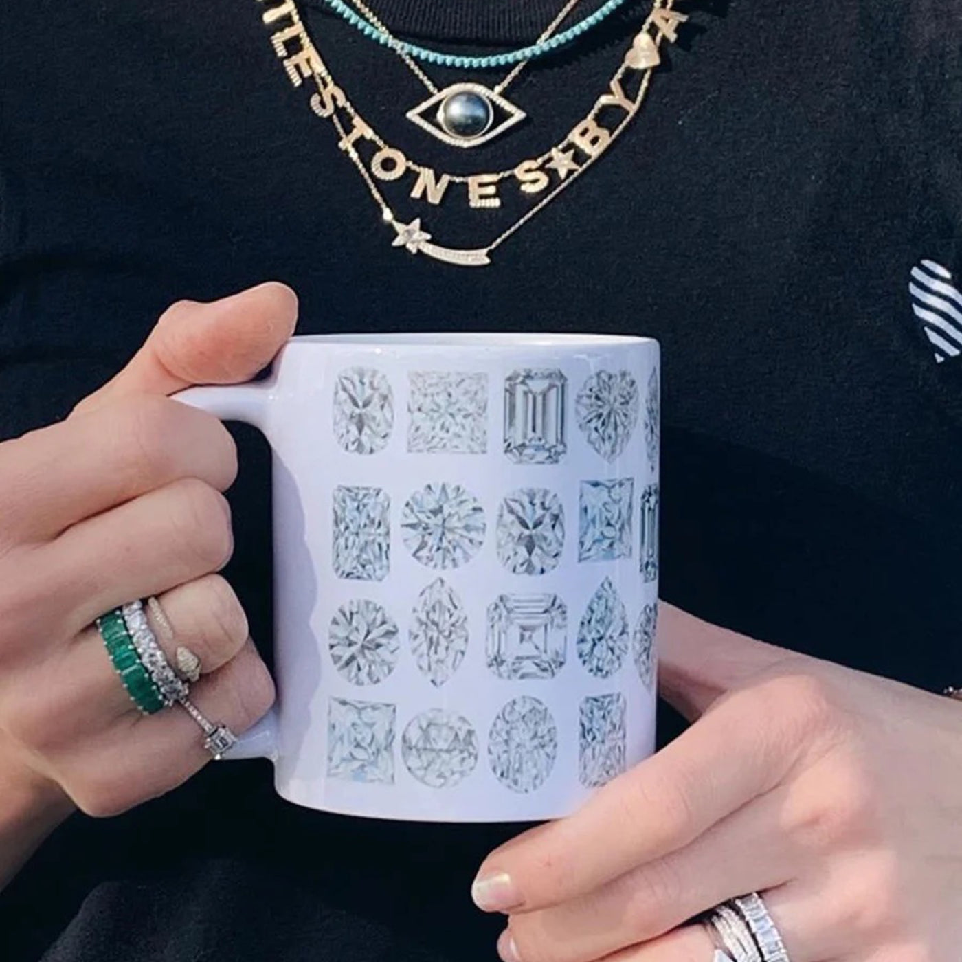 Diamond Shapes Coffee Mug