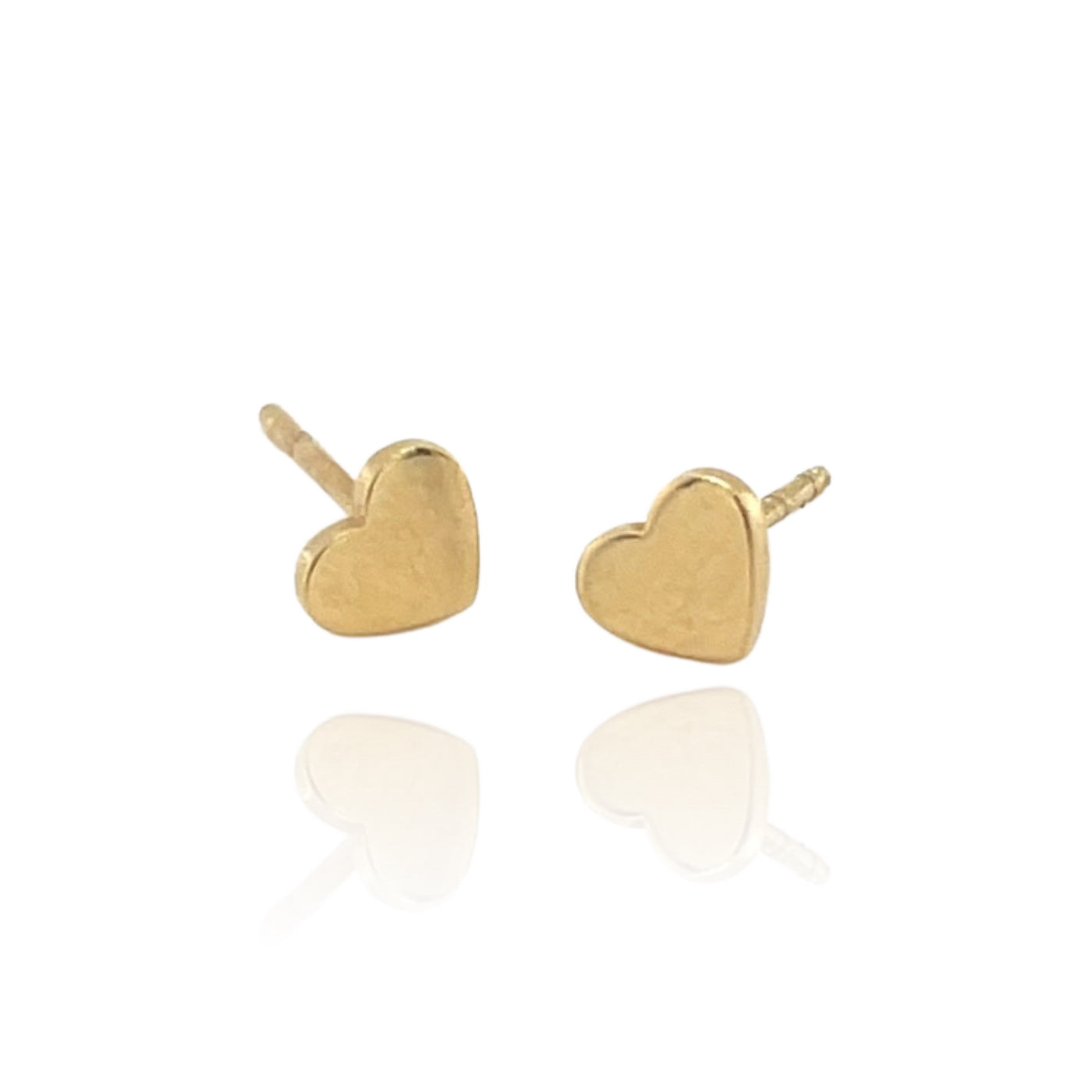 Mini Heart Studs (Single or Pair)