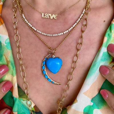 Diamond Segment Necklace