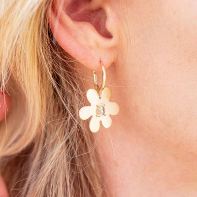 Daisy Diamond Mismatched Earrings - Lauren Sigman Collection