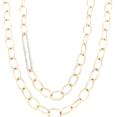 Solid Oval Loop Chain/6.5mm