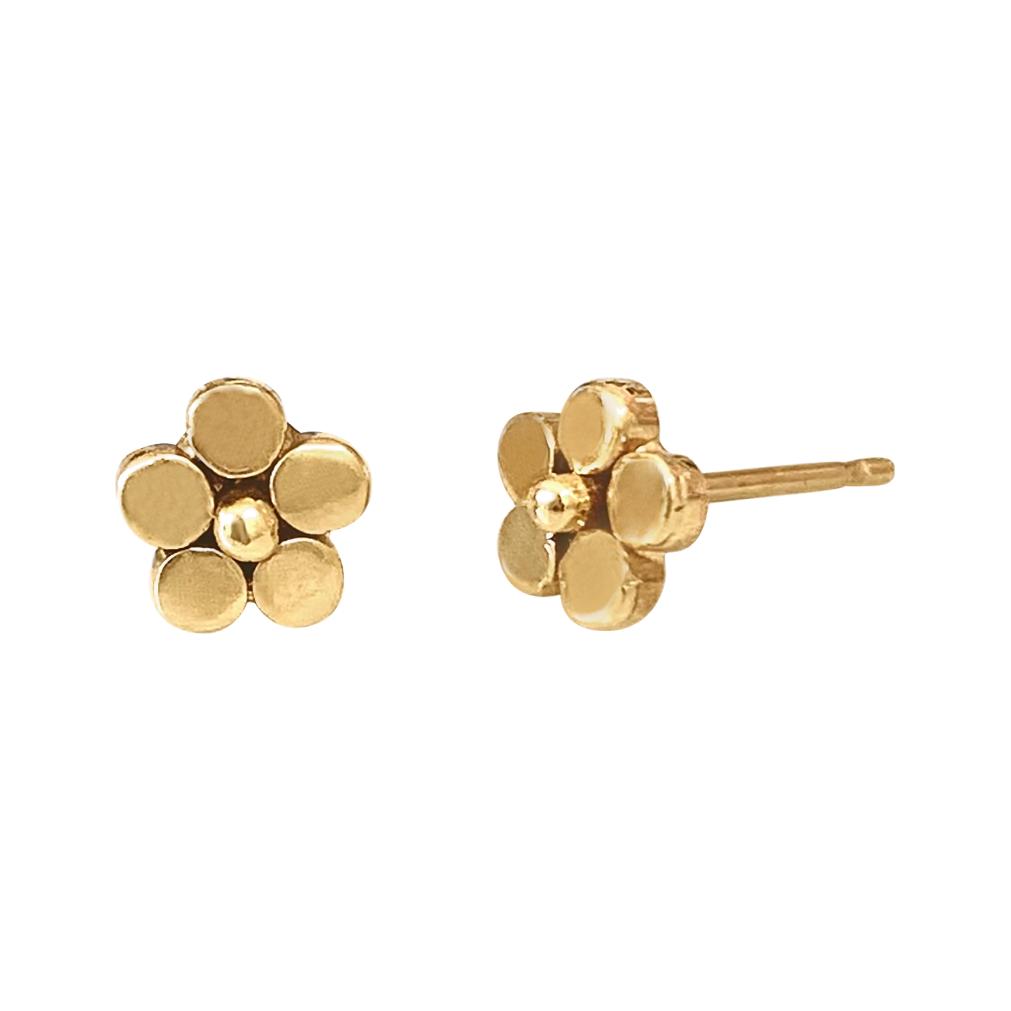 Gold Lilac Studs - Lauren Sigman Collection