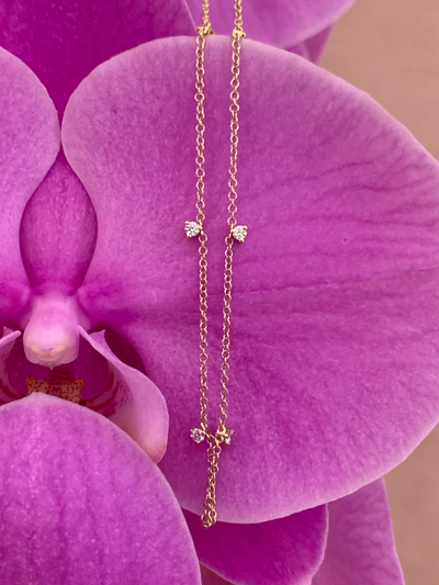 Prong Diamond Chocker Necklace - Lauren Sigman Collection