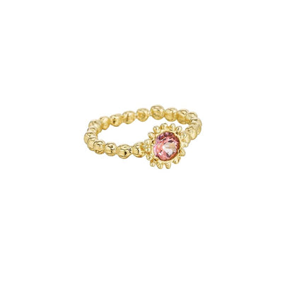 Small Sweet Pea Ring with Pink Sapphire - Lauren Sigman Collection