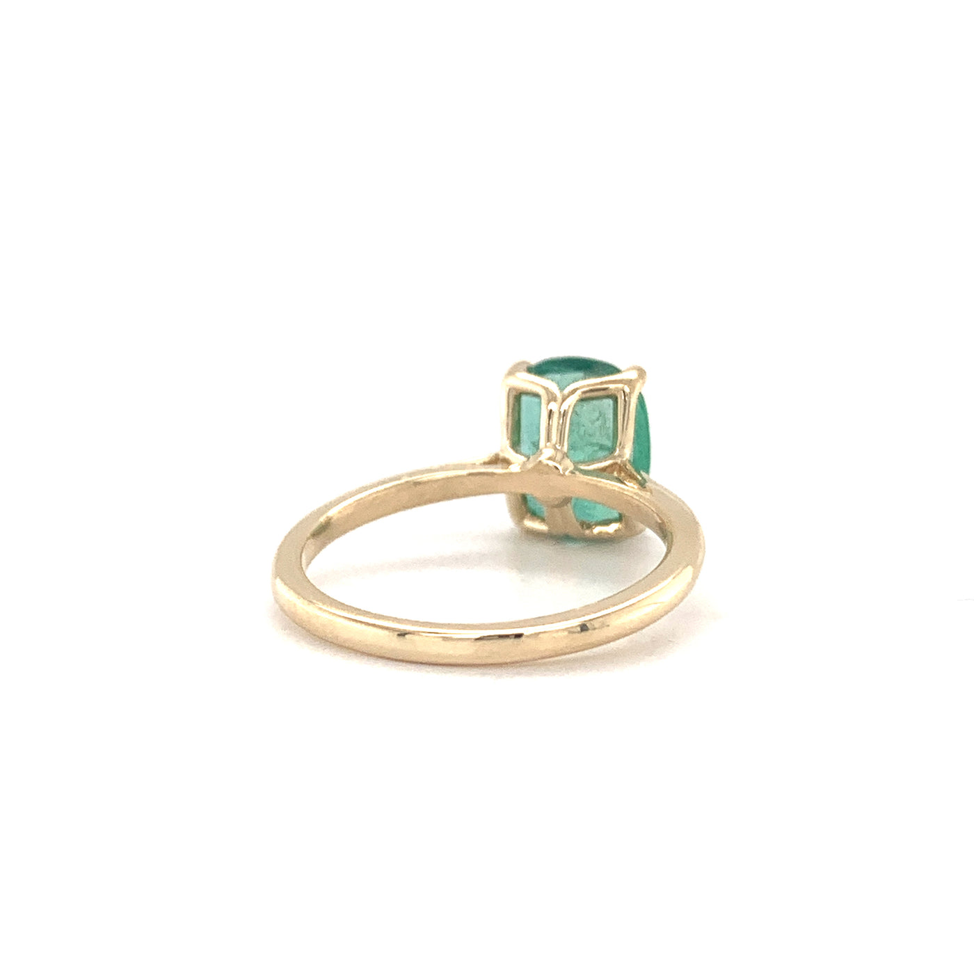 Tulip Emerald Ring