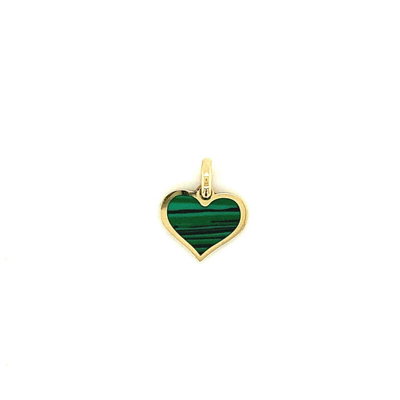 Small Inlay Heart Charms