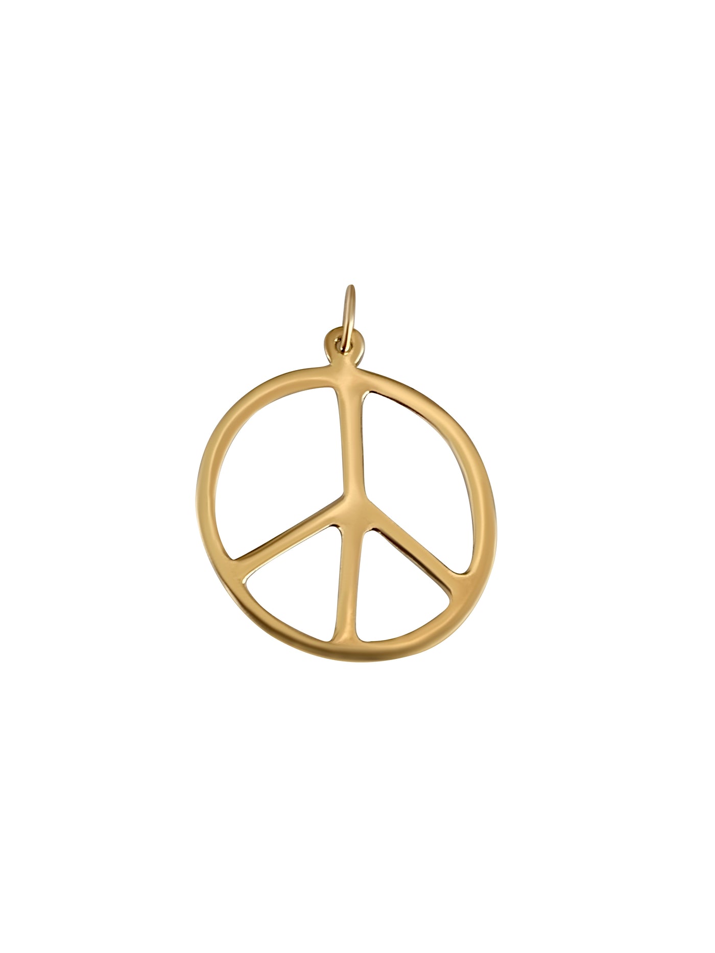 Gold Peace Pendant