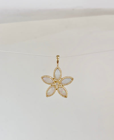 Amaryllis Pendant in Opal - Lauren Sigman Collection
