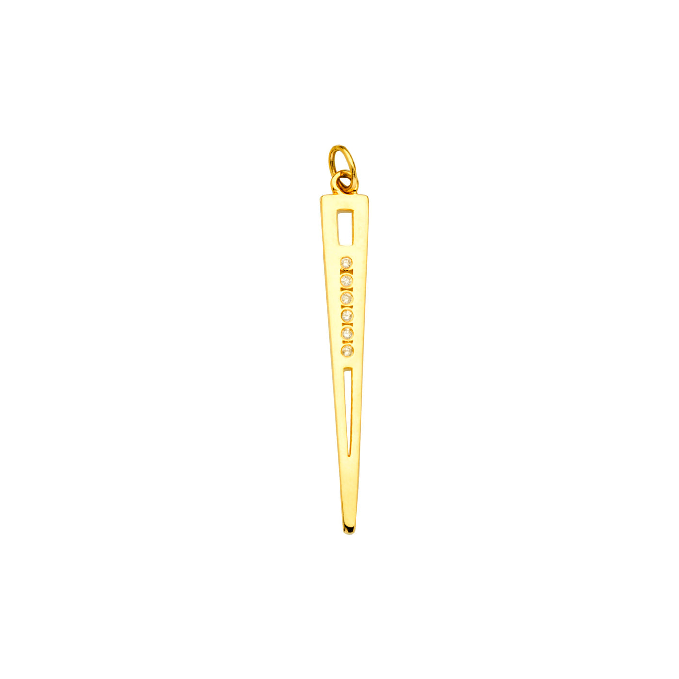 Diamond Dagger Pendant - Lauren Sigman Collection