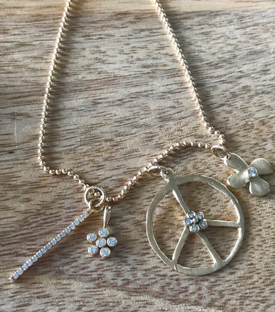 Diamond Bar Charm - Lauren Sigman Collection