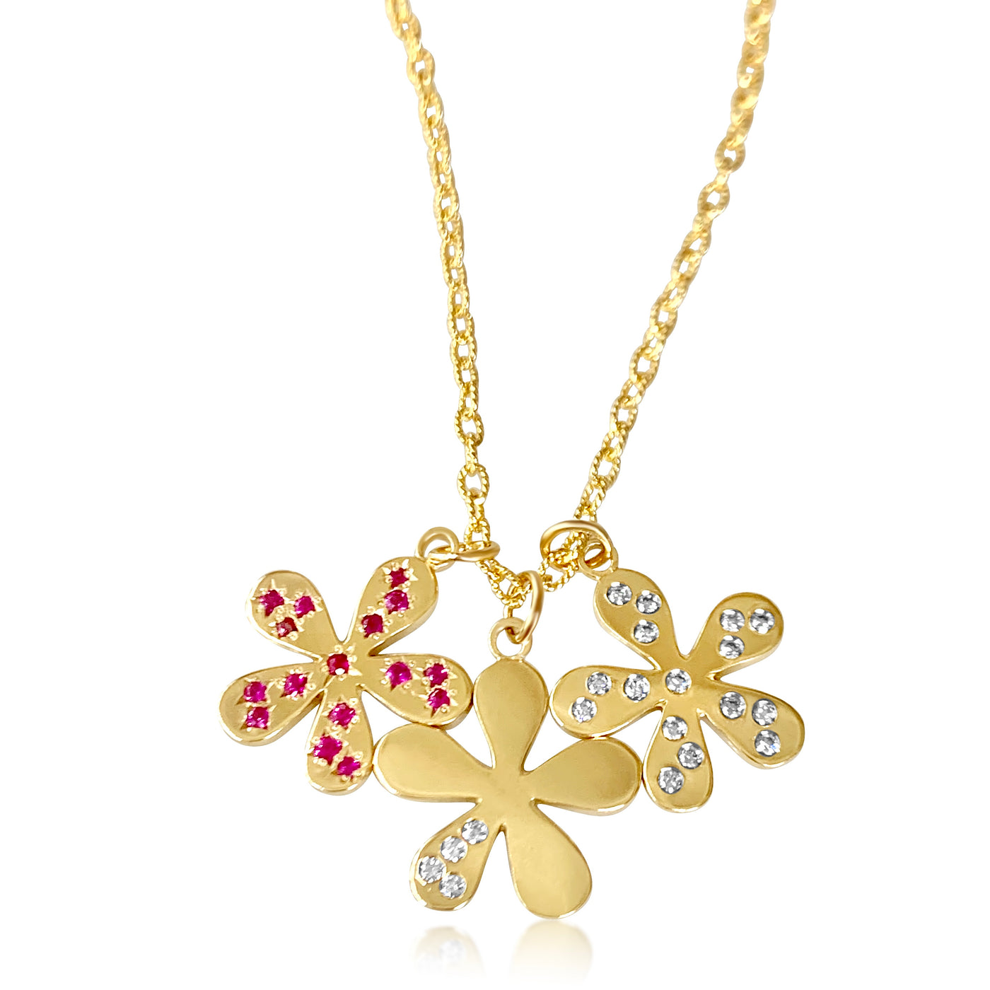 The Willow with Diamond Leaf Pendant - Lauren Sigman Collection
